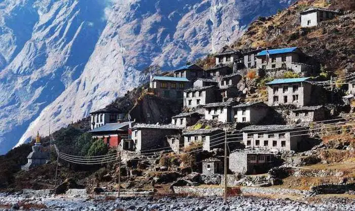 Dongang village Tsho Rolpa Trek