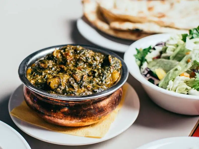 Gundruk, fermented leaves soup, pickle, traditional food in Nepal