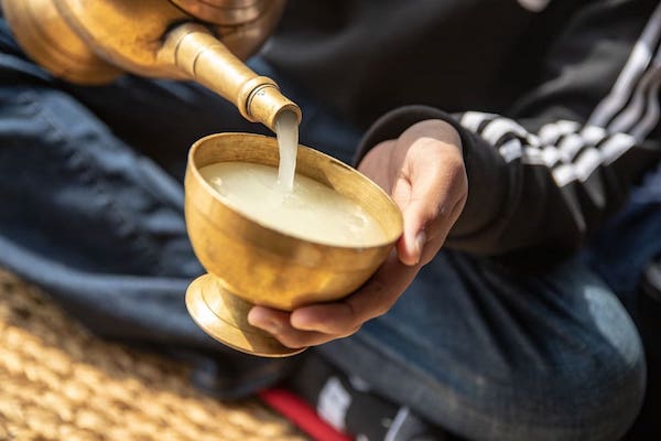 Nepali rice wine - Chhayang