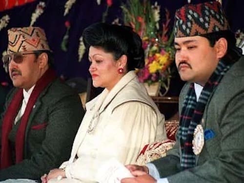 Nepal Royal Family at an event