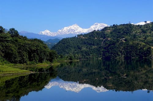 Rupa Lake in Pokhara, Nepal