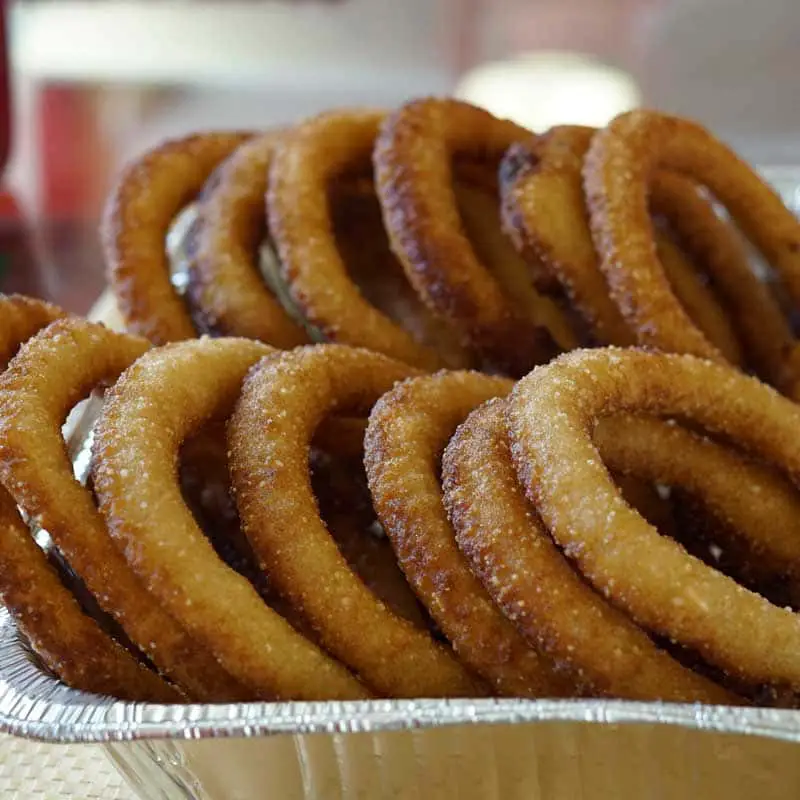 Sel Roti is a traditional food served during celebrations and festivals