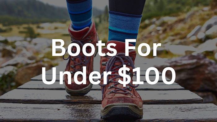 5 Best hiking boots for under 100 dollars [2023]