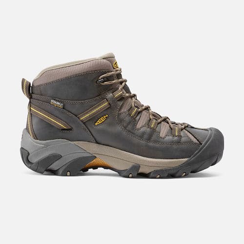 KEEN-Mens-Targhee-II-Mid-Waterproof-Hiking-Boot-For-Flat-Feet-Hiking-Side-View