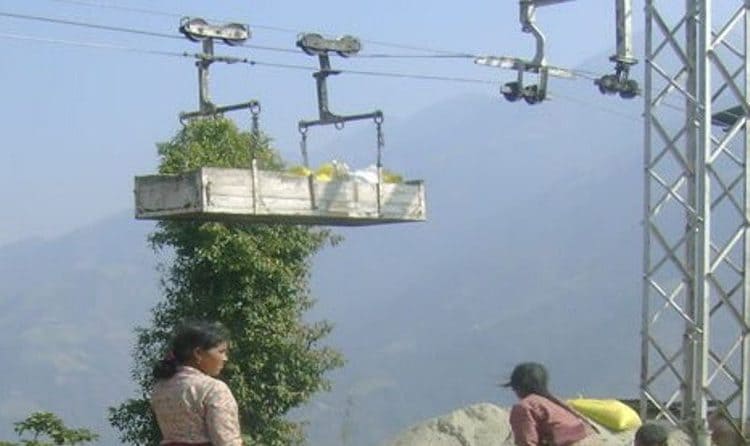 Hetauda Cement Factory Ropeway - History of cable cars in Nepal