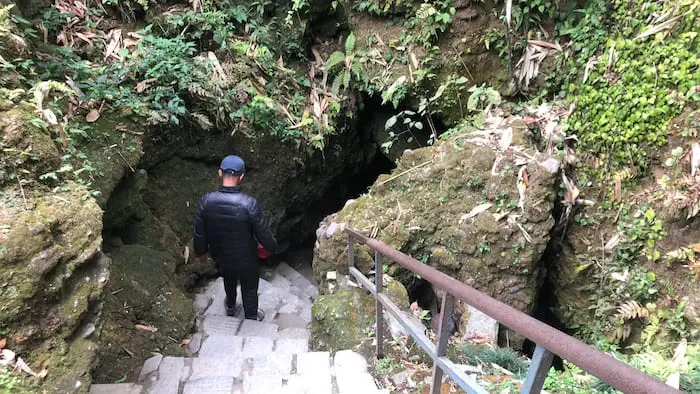 Entrance to Bat Cave in Pokhara