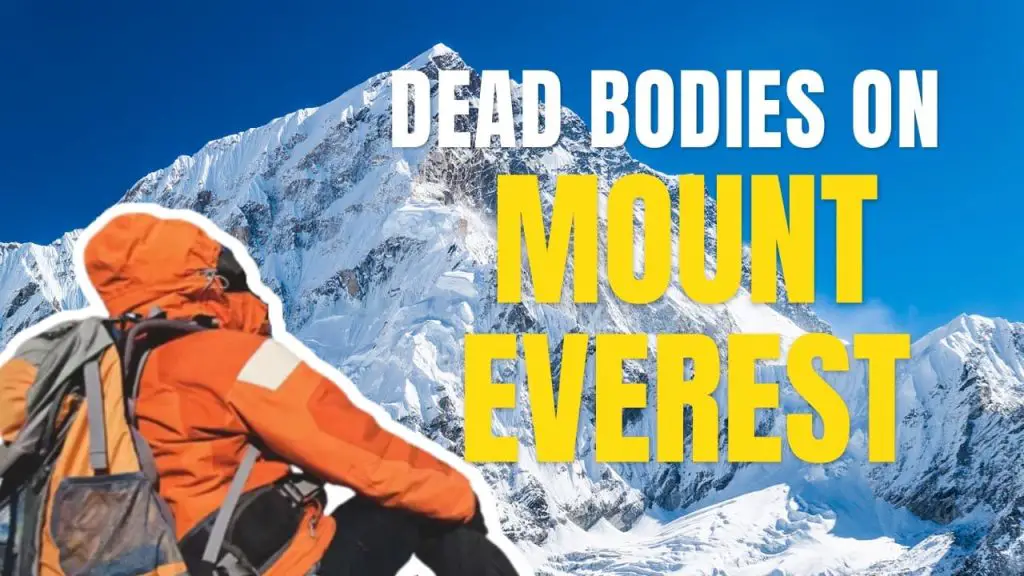 Death On Everest What Happens To The Bodies On Mount Everest 