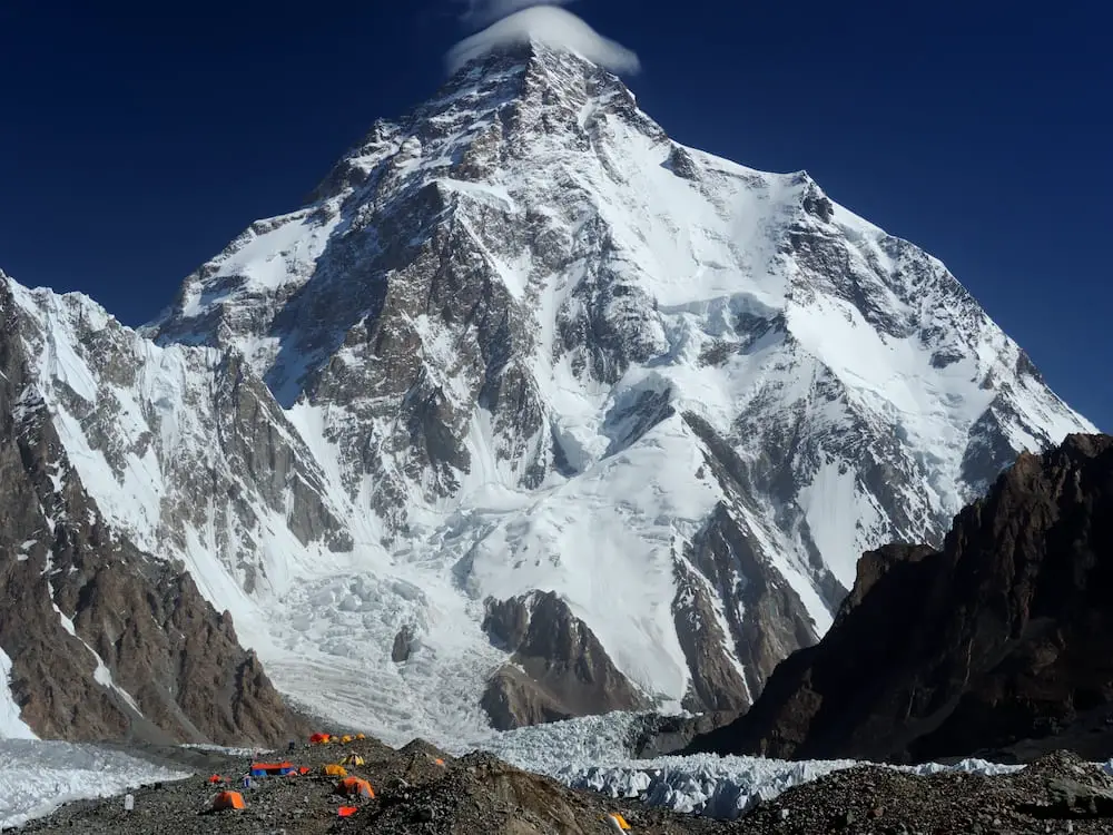 K2 mountain in Pakistan