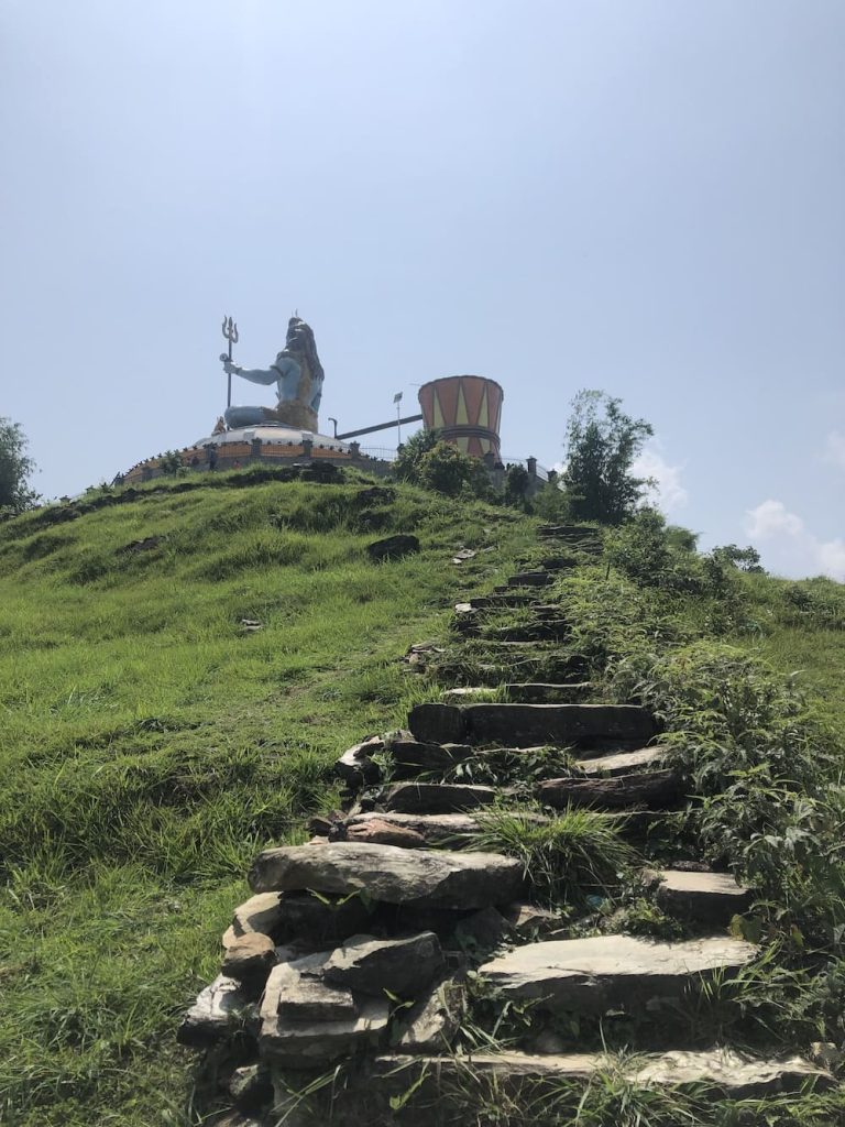 Pokhara-Shiva-Statue-Hiking-Stairs