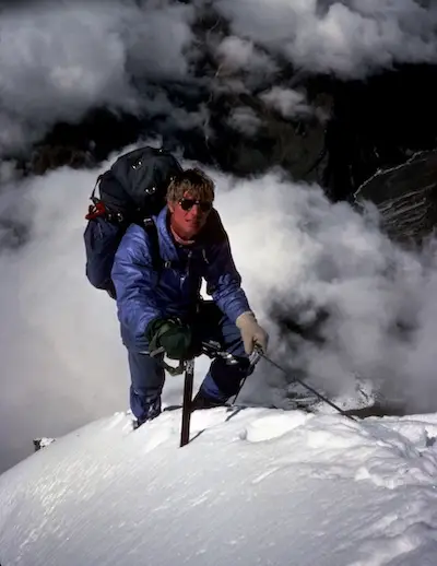 Scott Fischer Climbing in 1984