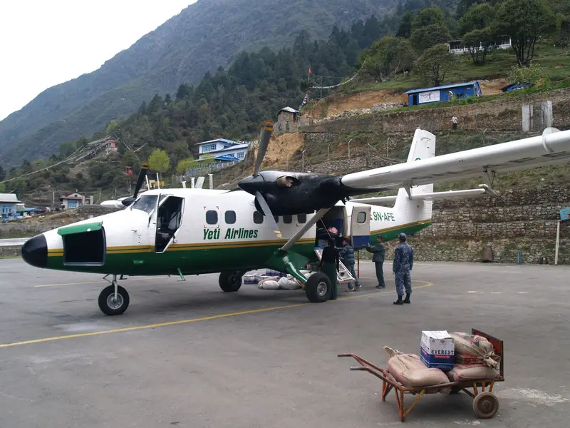 Yeti Airlines Twin otter crash in Lukla, plane crashes in nepal