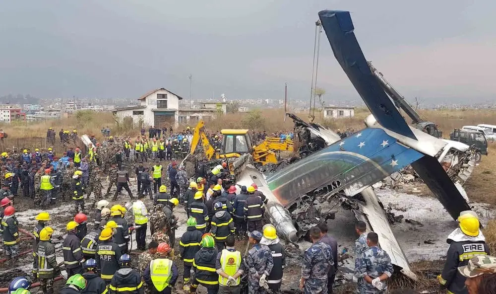 US-Bangla Airlines Aircraft 211 Crash in Tribhuvan International Airport, Nepal