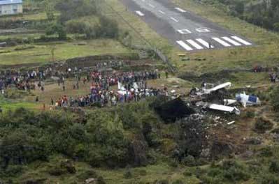 May 25, 2004: Yeti Airline crash in Lukla, plane crashes in nepal