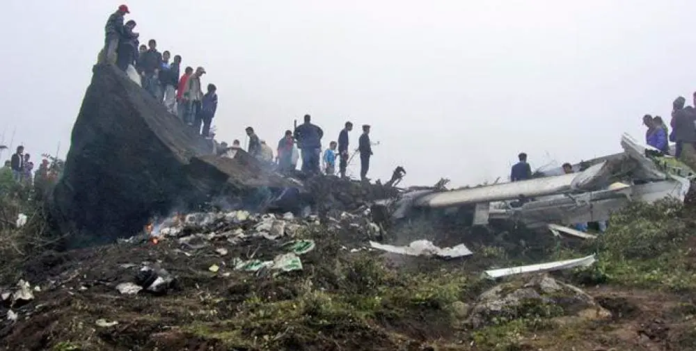 June 21, 2006: Yeti Airline crash in Jumla Airport, plane crashes in nepal