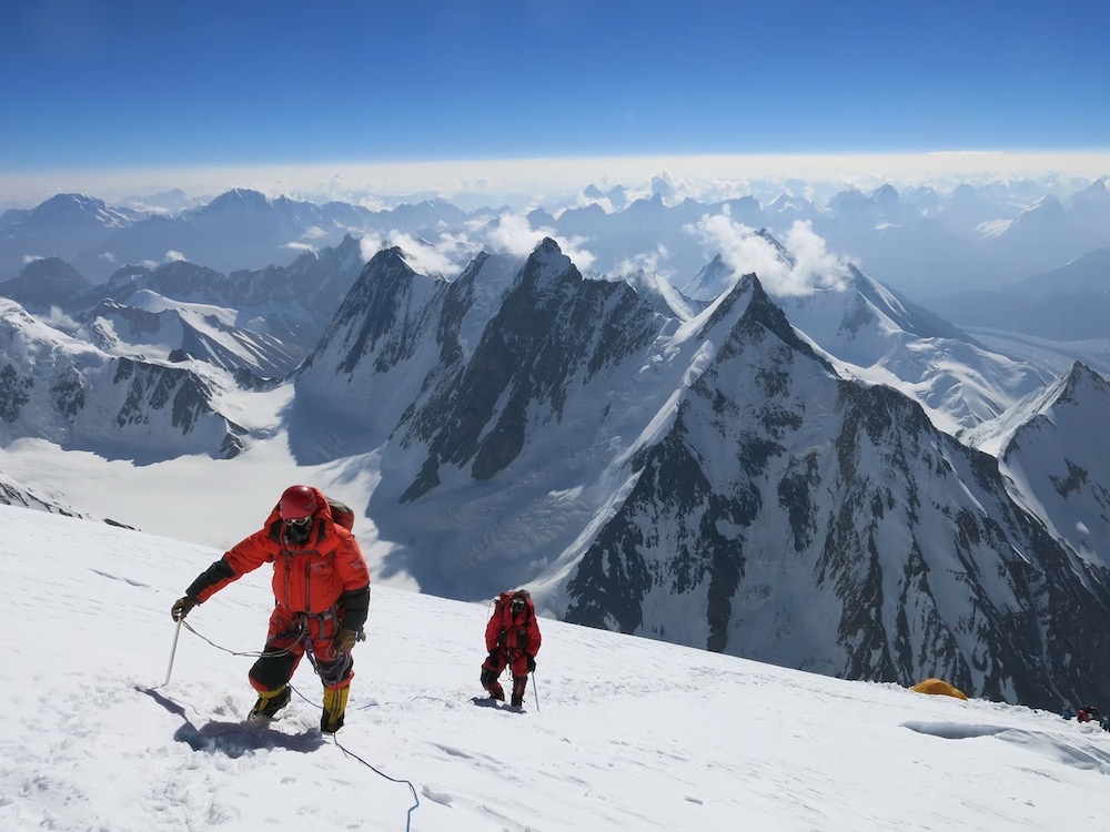 Climbers on their way to K2 summit, how 11 people died in the 2008 K2 disaster