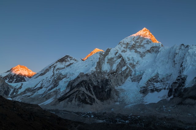 mount everest facts, interesting mount everest facts, sunset in mount everest