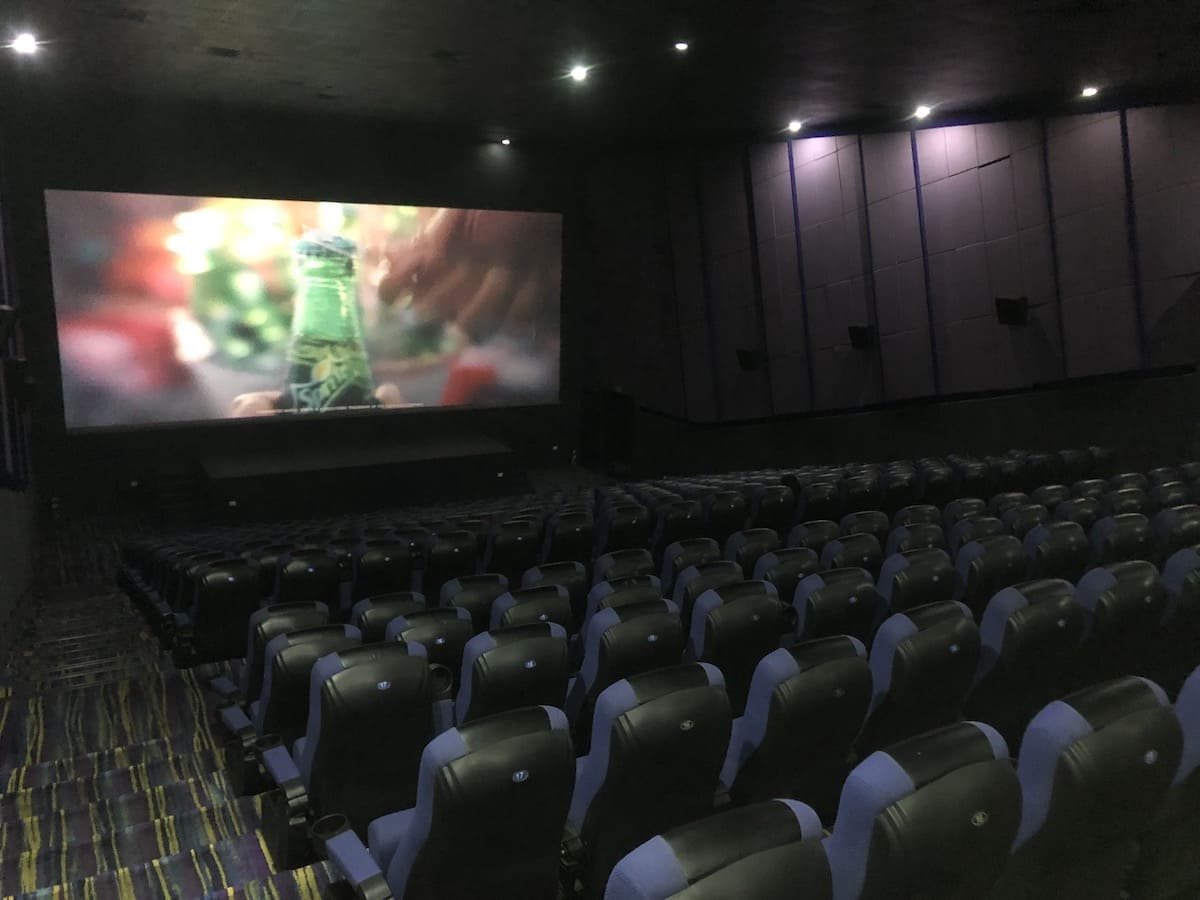 Pokhara Cineplex Movie Theater hall in Pokhara