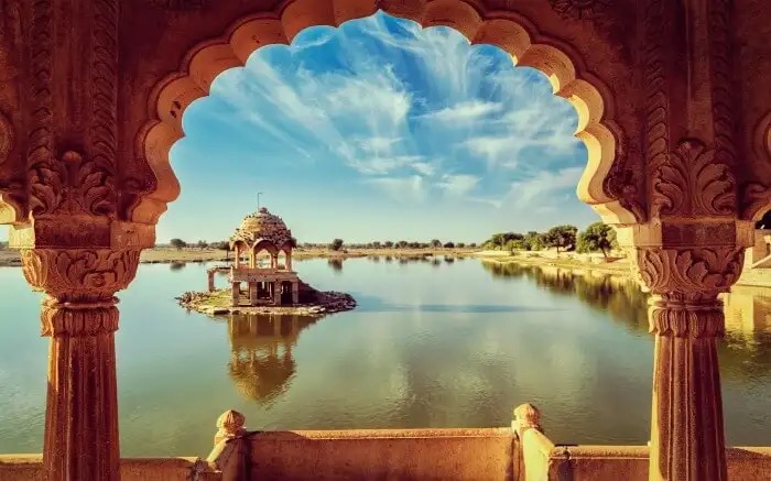 Gadisar Lake in Rajasthan