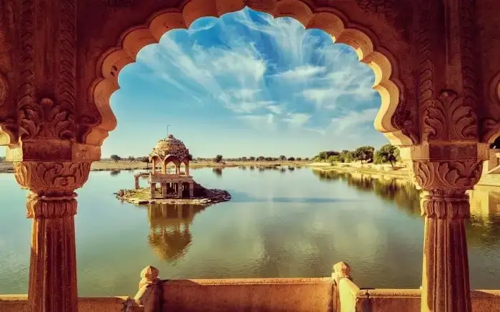 Gadisar Lake in Rajasthan