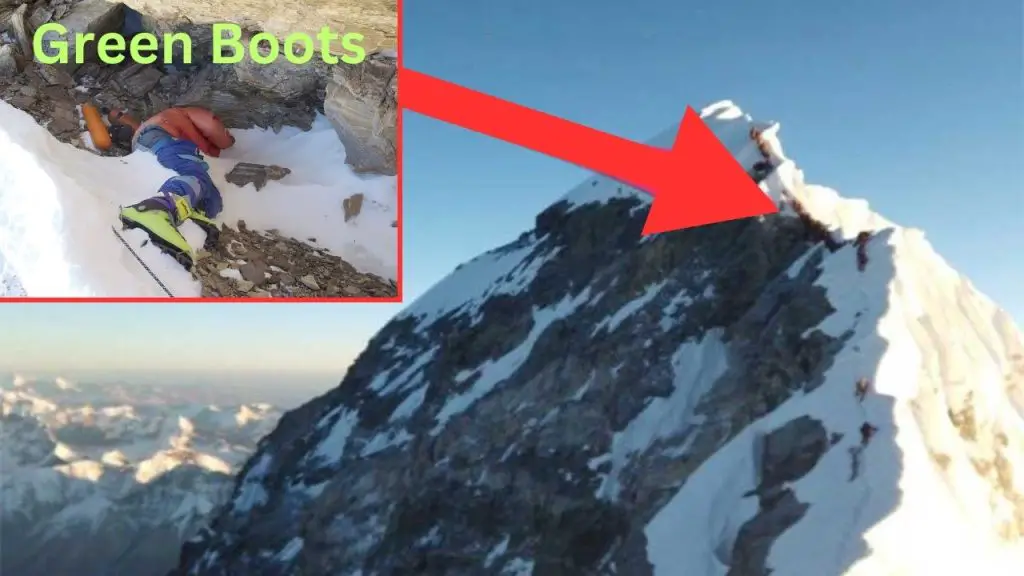 Green boots location on everest