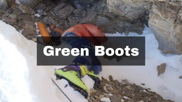 Green Boots on Mt Everest
