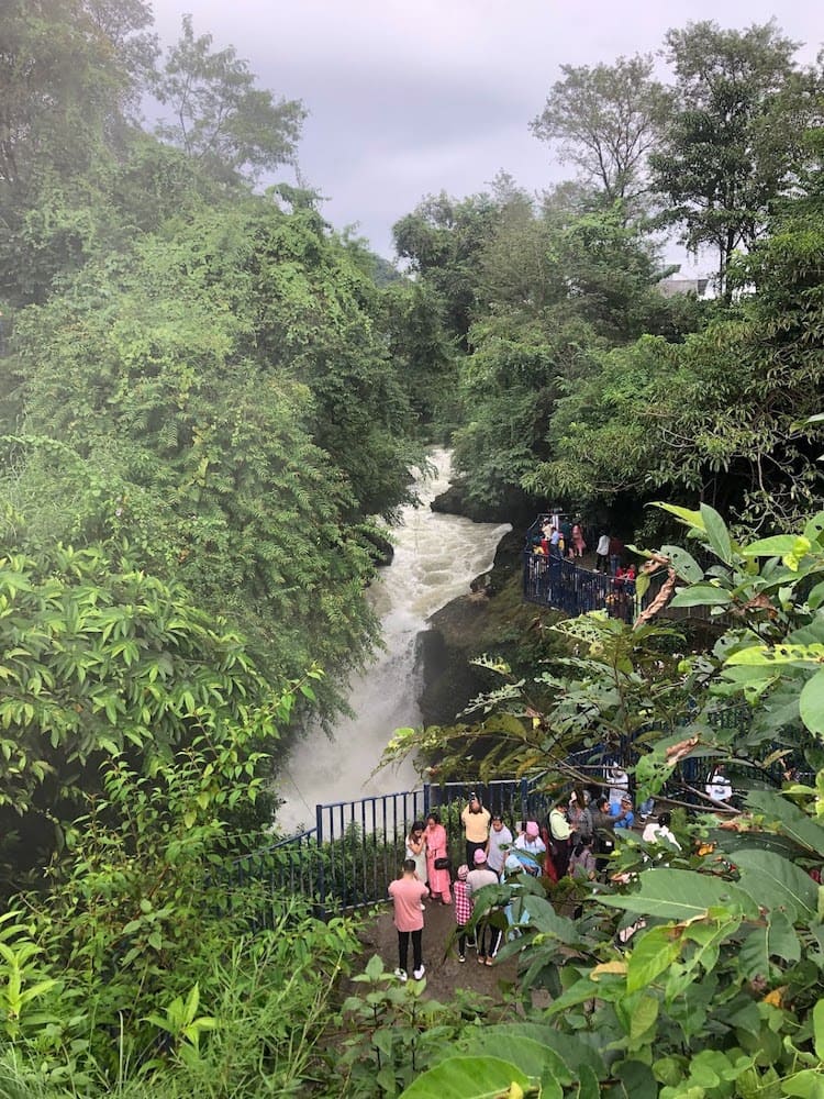 devis falls in Pokhara