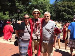 Hayden's graduation