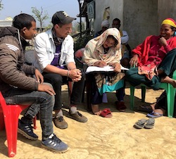 Hayden at work in Nepal