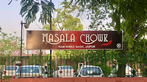 Masala Chowk in Jaipur