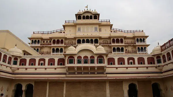Chandra Mahal City Palace in Jaipur
