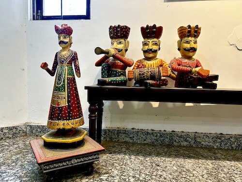 Clay dolls in doll museum jaipur