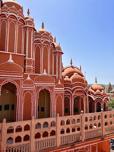 Exterior of Hawa Mahal, Hawa Mahal in Jaipur