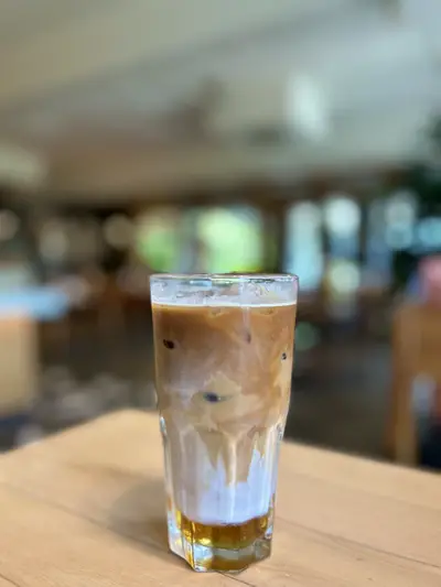 Iced Caramel Latte, Town Coffee Jaipur