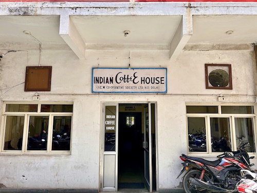 Indian Coffee House in Jaipur