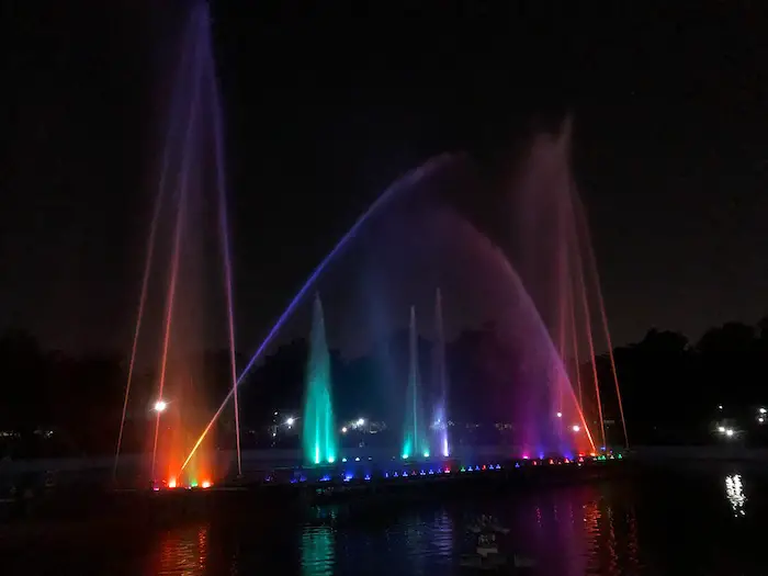 Jawahar Circle Fountain Show in Jaipur