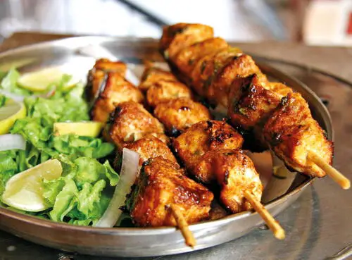 Mutton tikka street food jaipur