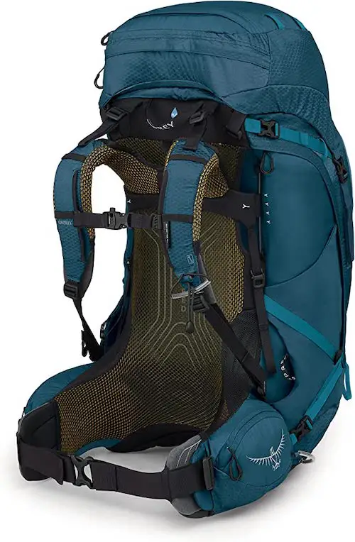 Osprey Atmos AG Trekking Bag back panel