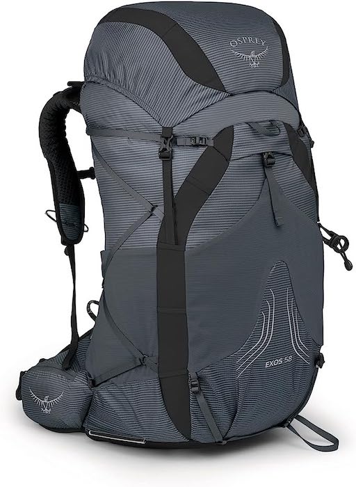 Osprey Exos 58 Men's Ultralight Trekking Backpack