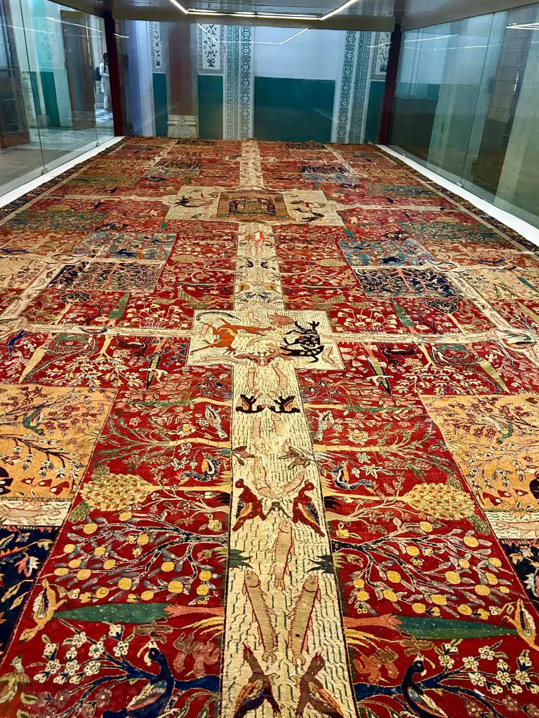 Persian Carpets in Albert Hall Museum