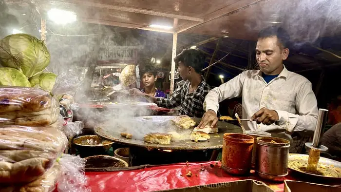 Street food in Jaipur