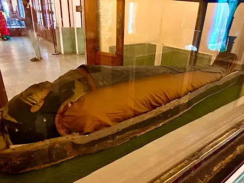 The Egyptian Mummy in Albert Hall, Albert Hall Museum in Jaipur