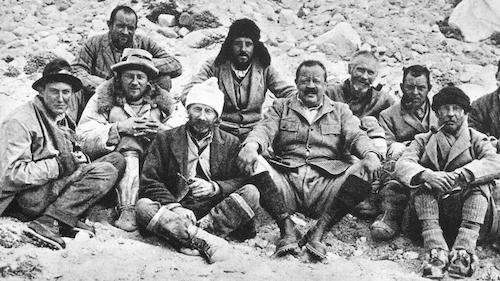 1922 British Mount Everest Expedition, timeline of mount everest expedition