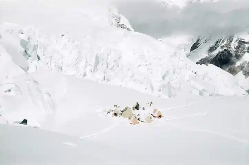 Advance Base Camp in Mount Everest 1953