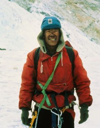 Ang Rita Sherpa Climbing on Mount Everest