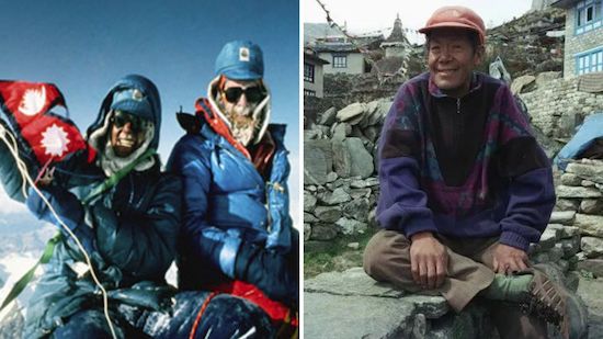 Ang Rita Sherpa on Everest