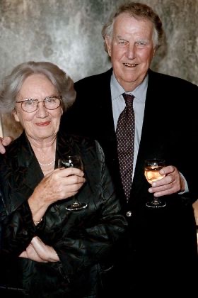 Edmund Hillary and June Mulgrew