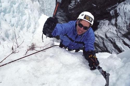 Erik Weihenmayer Ice Climbing