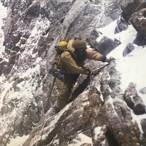 George Band Climbing Kanchanjunga