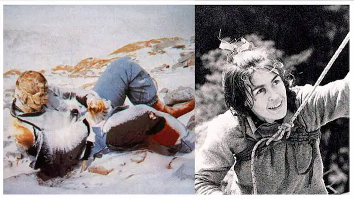 Hannelore Schmatz's body on Everest