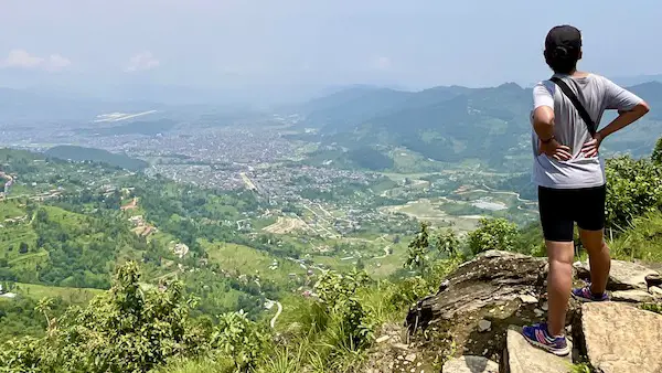 Hiking in Pokhara Nepal